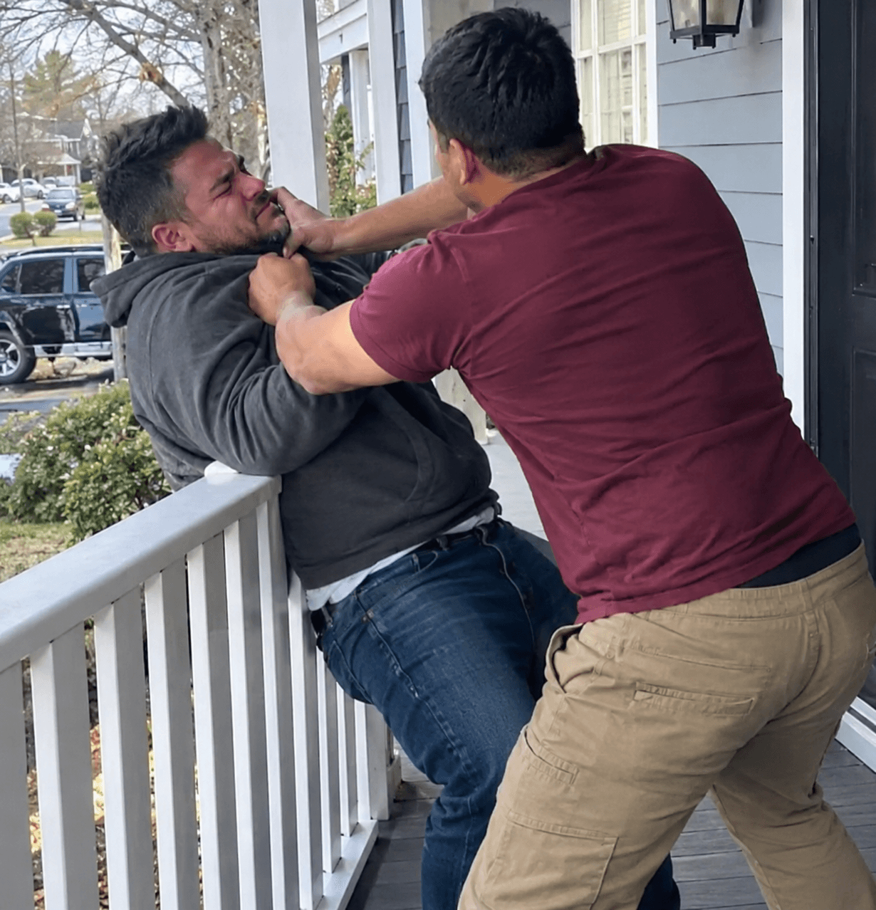 Tense Physical Confrontation Caught on Camera: Video Raises Questions About What Happened