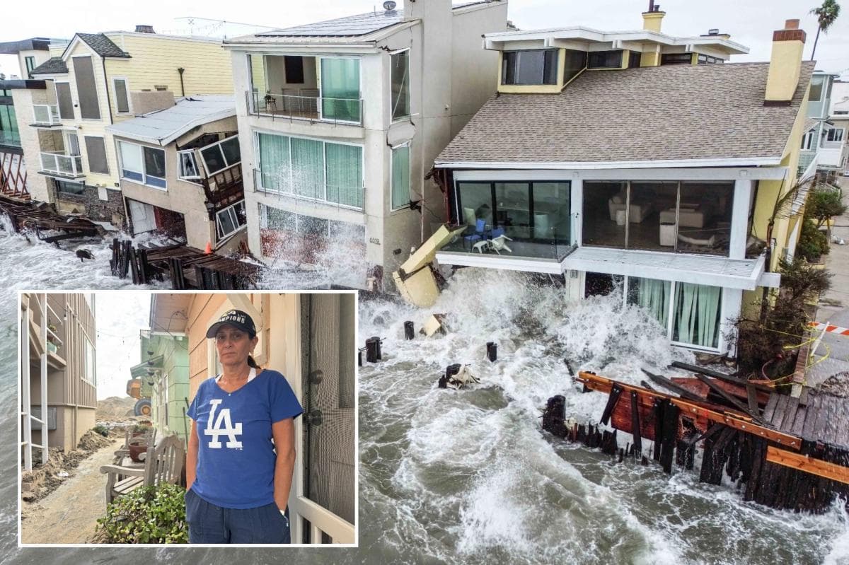 Exclusive | Long Beach homeowners heartbroken as Tropical Storm Rachel annihilates houses