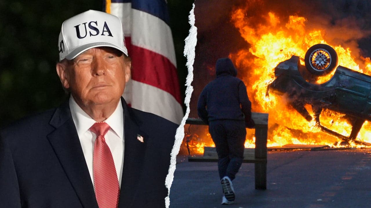 Trump warns France riots won't happen in US: 'Not going to put up with it'