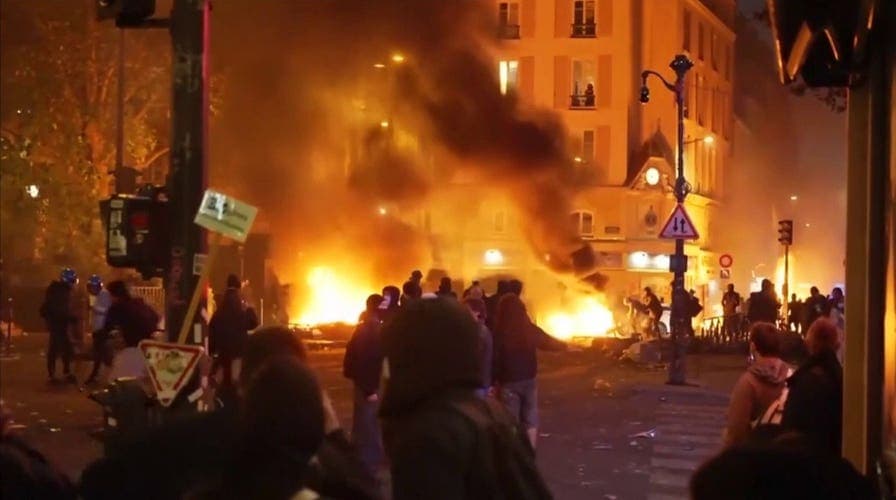 Unrest across Europe leaves destruction in wake