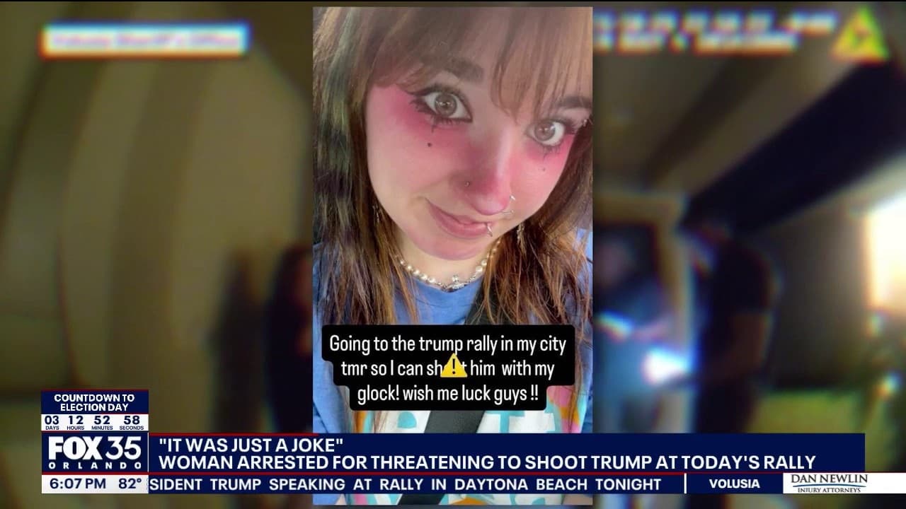 21-year-old arrested for threatening to shoot Trump at rally