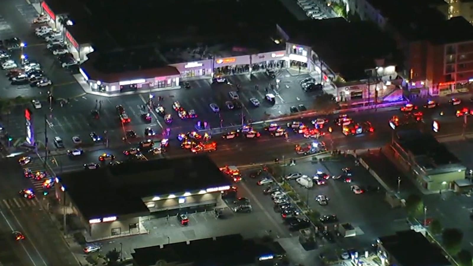 At least 2 dead after shooting during party at LA strip mall: Police