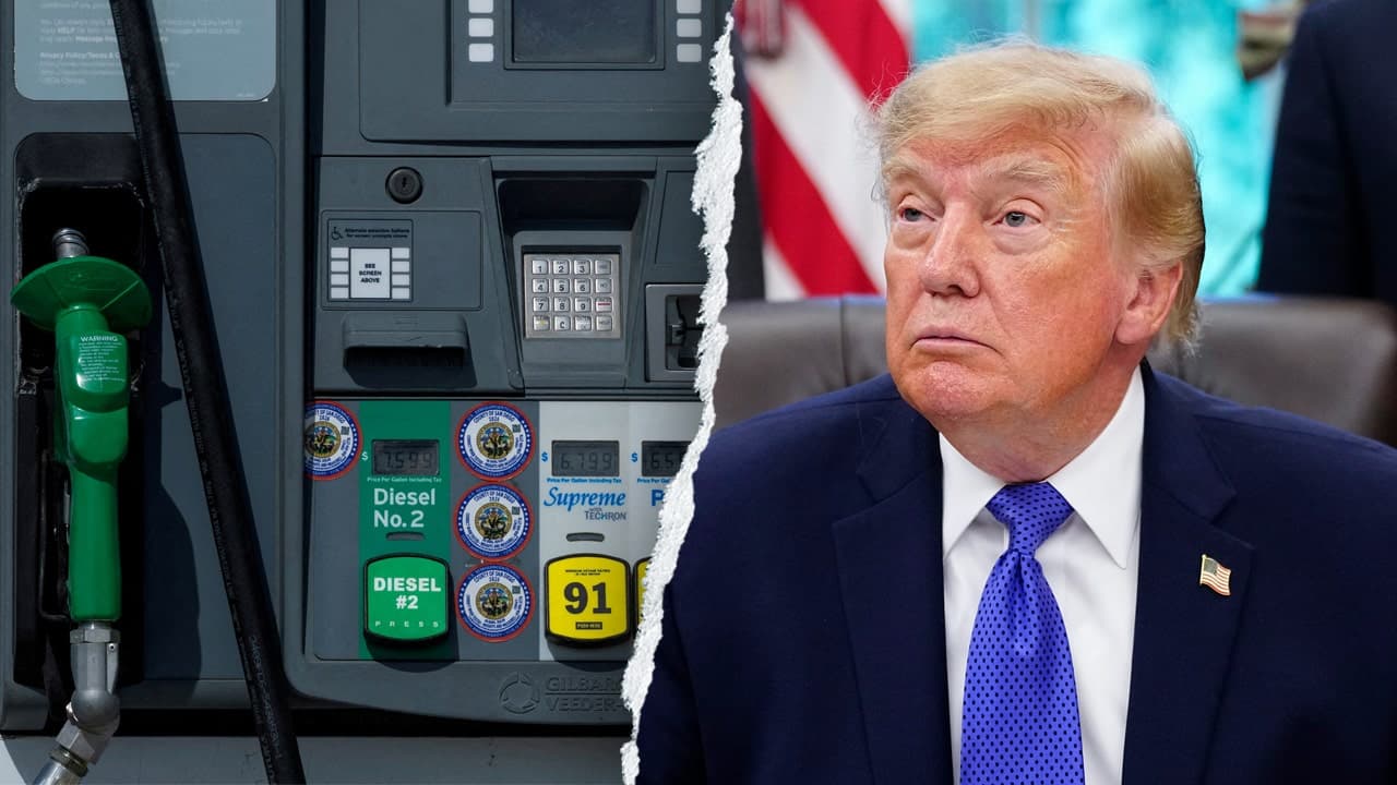 Trump opens red-dyed diesel to truckers in bid to slash fuel costs