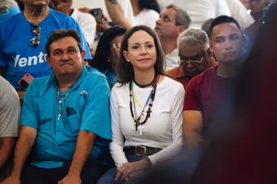 Venezuelan opposition leader Maria Corina Machado attends religious ceremony, Barquisimeto, Venezuela - 25 Oct 2026